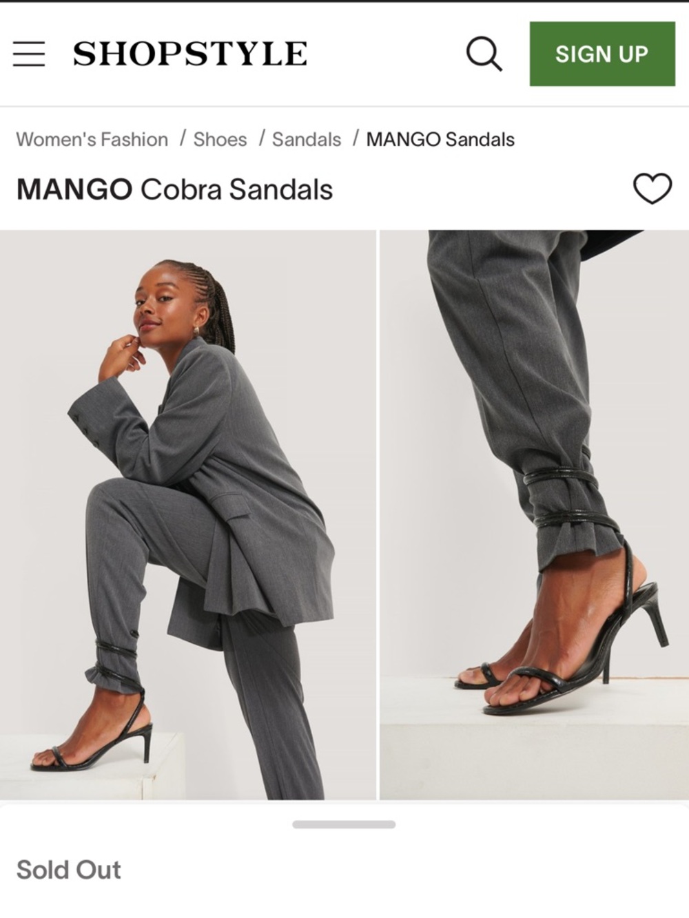 Mango Cobra sandal - Picture 3 of 8